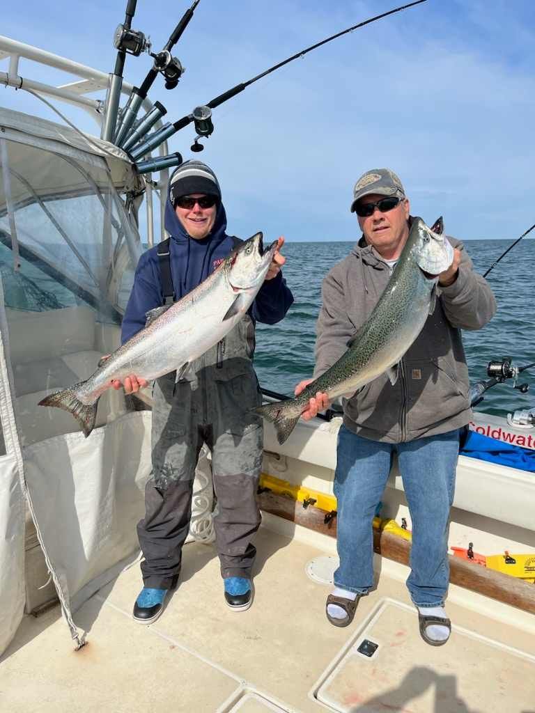 Lake Michigan Salmon Fishing